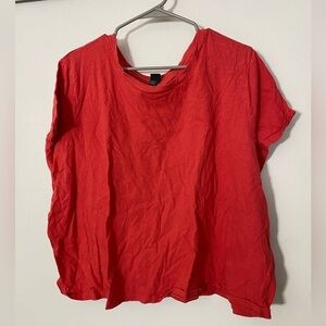 Wild Fable Red Short Sleeve Tee Size 2X